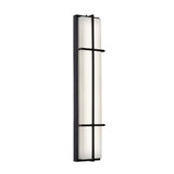 August 40W 1 LED Light Outdoor Wall Lantern by AFX - AUGW0736