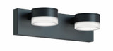Emma 14W 2 LED Bath Vanity 4.38 Inch Tall and 16 Inch Wide by Afx - EMAV1604LAJUD