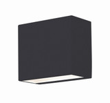 Dakota 12W 1 LED Outdoor Wall Sconce 4.13 Inch Tall and 5 Inch Wide by AFX - DKTW0504LAJUD