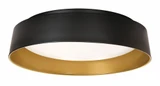 Duncan 1 Light 15.5 Inch Wide Flush Mount by AFX - DUNF15LAJUDBK