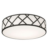 Haven 3 Light 21 Inch Wide Flush Mount by AFX - HVNF21MB