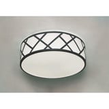Haven 87W 3 LED 16.75 Inch Wide Flush Mount by AFX - HVNF17LAJUD