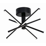Jaxx 4 Light 15 Inch Wide Flush Mount by AFX - JAXF15