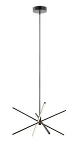 Jaxx 4 Light Large Pendant by AFX - JAXP24L30D1
