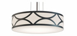 Lake 3 Light Large Pendant 24 Inch Wide by AFX - LAKP24MB