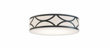 Lake 3 Light 16 Inch Wide Flush Mount by AFX - LAKF16MB