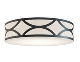 Lake 4 Light 30 Inch Wide Flush Mount by AFX - LAKF30MB