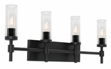 Huntington 4 Light Vanity Light by AFX - HNTV3011MB