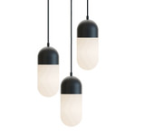Irvine 15W 3 LED Pendant 10 Inch Tall and 18 Inch Wide by AFX - IRVP05LAJUDRND3