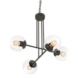 Jamie 4 Light Large Pendant by AFX - JAMP25MB