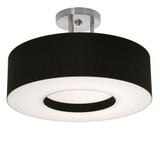 Montclair 2 Light 15 Inch Wide Semi Flush Mount by AFX - MCF1524MBSF