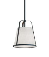 Lizzette 1 LED Pendant 10 Inches Tall and 10 Inches Wide by AFX - LIZP10MB