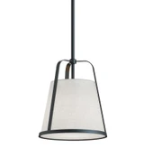 Lizzette 1 LED Pendant 10 Inches Tall and 10 Inches Wide by AFX - LIZP10MB