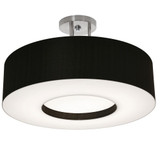 Montclair 2 Light 19.25 Inch Wide Semi Flush Mount by AFX - MCF1932MBSF