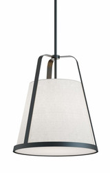 Lizzette 1 LED Pendant 21 Inches Tall and 18 Inches Wide by AFX - LIZP18MB