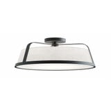Lizzette 1 LED 18 Inch Wide Flush Mount by AFX - LIZC18MB