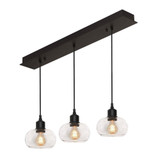 Laney 3 Light Small Linear Pendant by AFX - LNYP07LNR3