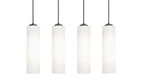 Leo 4 Light Pendant 7.5 Inch Tall and 36 Inch Wide by AFX - LEOP0412MBLNR4