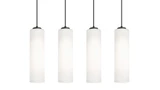 Leo 4 Light Pendant 7.5 Inch Tall and 36 Inch Wide by AFX - LEOP0412MBLNR4
