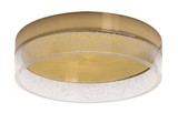 Maggie 17W 1 LED 11.82 Inch Wide Flush Mount by AFX - MGGF12