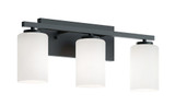 Leo 3 Light Vanity Light by AFX - LEOV2209MB