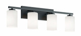 Leo 4 Light Vanity Light by AFX - LEOV3109MB