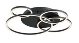 Orbit 15W 4 LED Semi Flush Mount 4 Inch Tall and 24 Inch Wide by AFX - ORBF24LAJD1
