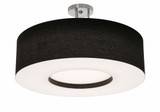 Montclair 1 Light 24 Inch Wide Drum Semi Flush Mount by AFX - MCF2432-SF