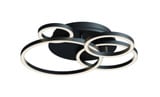 Orbit 10W 4 LED Semi Flush Mount 4 Inch Tall and 18 Inch Wide by AFX - ORBF18LAJD1