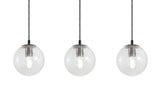 Palla 3 Light Pendant 7 Inch Tall and 36 Inch Wide by AFX - PLAP07MBLNR3