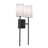 Rose 2 Light Wall Sconce by AFX - ROSS1020CB