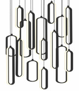 Sienna 232W 16 LED Mini Pendant by AFX - SIEP99LAJD1RND16