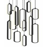 Sienna 174W 12 LED Mini Pendant by AFX - SIEP99LAJD1RND12