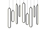 Sienna 135W 9 LED Mini Pendant by AFX - SIEP99LAJD1LNR9