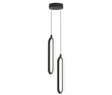 Sienna 20W 2 LED Mini Pendant by AFX - SIEP122