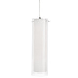 View 10W 1 LED Pendant 16 Inch Tall and 5 Inch Wide by AFX - VIP04LAJUD
