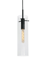 Vista 1 Light Pendant 17 Inches Tall and 4.7 Inches Wide by AFX - VSAP05MB