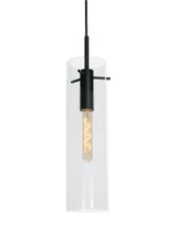 Vista 1 Light Pendant 17 Inches Tall and 4.7 Inches Wide by AFX - VSAP05MB