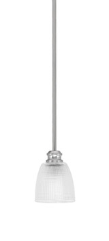 Edge 1 Light Mini Stem Hung Pendant 6.25 Inch Tall by Toltec - 1151-5-6.25