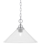 1 Light Large Pendant 10.5 Inch Tall by Toltec - 10-38