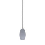 Edge 1 Light Mini Stem Hung Pendant 10.75 Inch Tall by Toltec - 1151-5.5