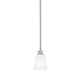 Edge 1 Light Mini Stem Hung Pendant 6.5 Inch Tall by Toltec - 1151-4.5