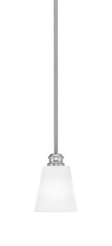 Edge 1 Light Mini Stem Hung Pendant 6.5 Inch Tall by Toltec - 1151-4.5