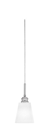 Edge 1 Light Mini Cord Pendant 10 Inch Tall by Toltec - 1152-4.5