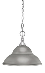 1 Light Chain Hung Mini Pendant 10.75 x 13 Inch by Toltec 11-BN-428-BN - 11-BN-428-BN