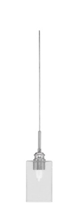 Edge 1 Light Mini Cord Pendant 11.25 Inch Tall by Toltec - 1152-4-11.25