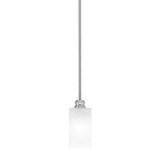 Edge 1 Light Mini Stem Hung Pendant 7.75 Inch Tall by Toltec - 1151-3.5