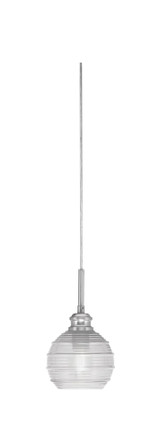 Edge 1 Light Small Cord Pendant 10 Inch Tall by Toltec - 1152-6