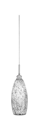Edge 1 Light Mini Cord Pendant 16.25 Inch Tall by Toltec - 1152-5.5-16.25