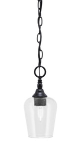 1 Light Chain Hung Mini Pendant 11 x 5 Inch by Toltec 11-BC-210 - 11-BC-210